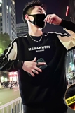 WY13常规P58加绒P68秋冬季加绒加厚社会小伙卫衣男外套打底衫，男装卫衣，电商B363-1