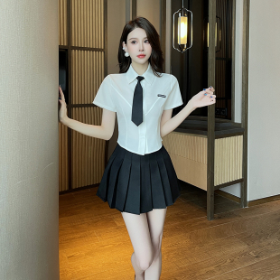 衣服 spa柔式 夜总店减龄性感连衣裙女装 足疗技师工作服小个子套装