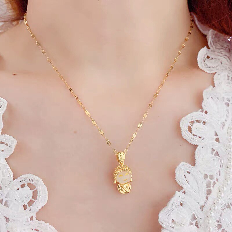 羽毛鱼骨头吊坠 锁骨链项链树叶简约气质森系仙气超仙小众设计感