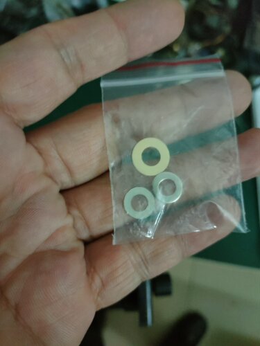 榨汁机豆浆机料理机垫片套装  齿轮磨损改善性防磨损垫片 6毫米轴