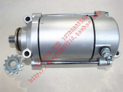 适用 QJ250-3 起动马达  QJ150-J起动电机 CBT125马达 电起动