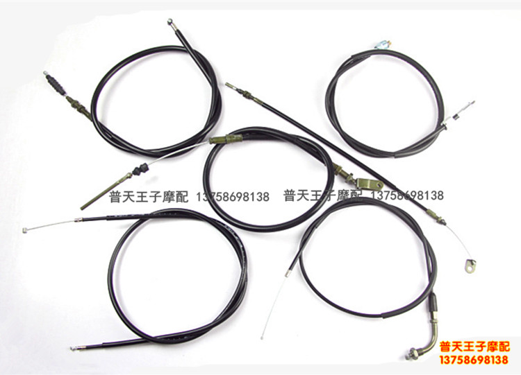 风暴太子QJ150-3A/3B/18F后刹线离合器油门线风门线里程尾灯拉线