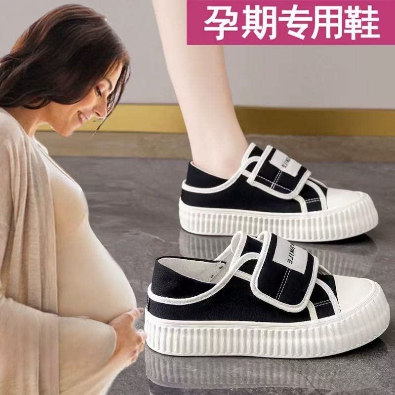孕妇专用鞋脚浮肿宽松春季