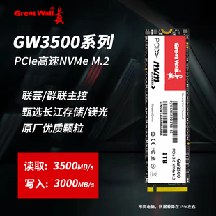 机512gb SSD台式 长城m2固态硬盘1TB 256gNVME笔记本PCIe高速M.2
