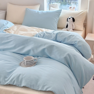 全棉被套100纯棉单件单独被罩180x220x240cm被单150x200x230单人