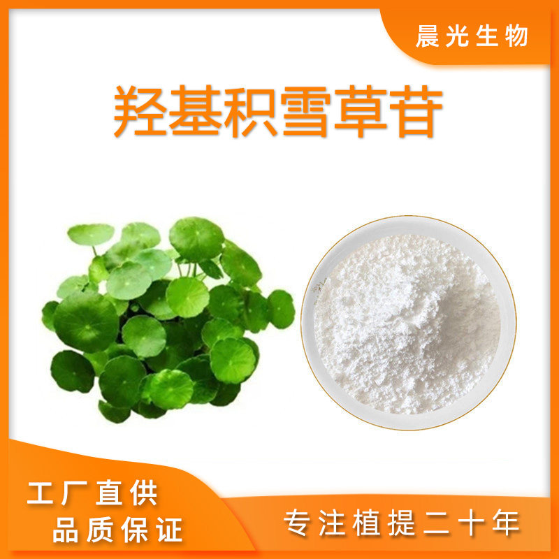 积雪草提取物 积雪草总苷70%积雪草苷浓缩精华粉末原料工厂现发