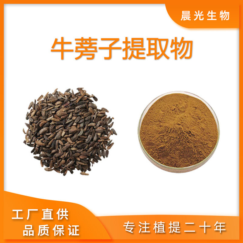 牛蒡子提取物 牛蒡子苷/甙20%牛蒡子浓缩精华粉末 包邮送量勺
