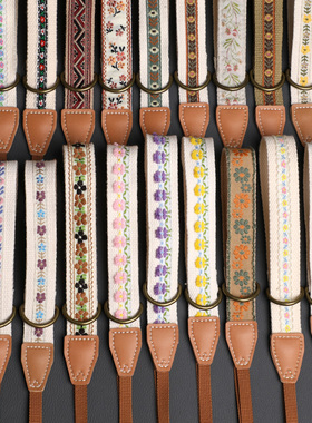 多彩小花单反微单相机腕带适用5DR6系列手挂绳