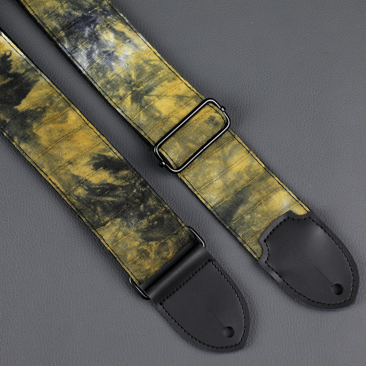 原创斑驳牛仔通用吉他背带