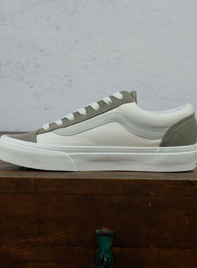 老万VANS范斯 style36 低帮帆布鞋复古拼接滑板板鞋VN0A54F6CNK