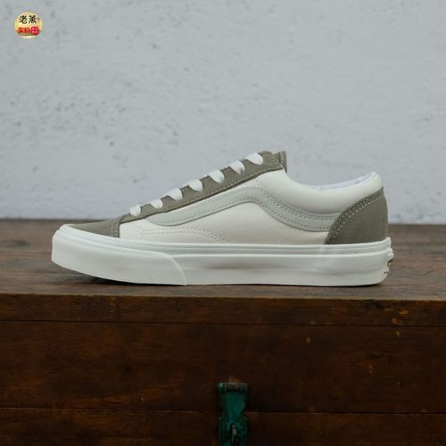 老万VANS范斯 style36 低帮帆布鞋复古拼接滑板板鞋VN0A54F6CNK