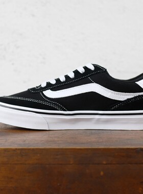 老万Vans范斯 Brooklyn LS 简约复古板鞋经典休闲低帮VN000D7QBA2