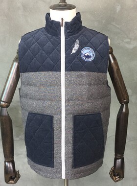 老万vansdownvest冬款羽绒服马甲