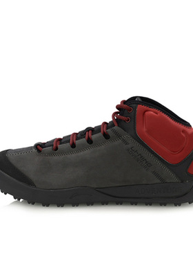 Lining/李宁正品冬季男子耐磨防滑中帮户外运动休闲鞋 AHCN013