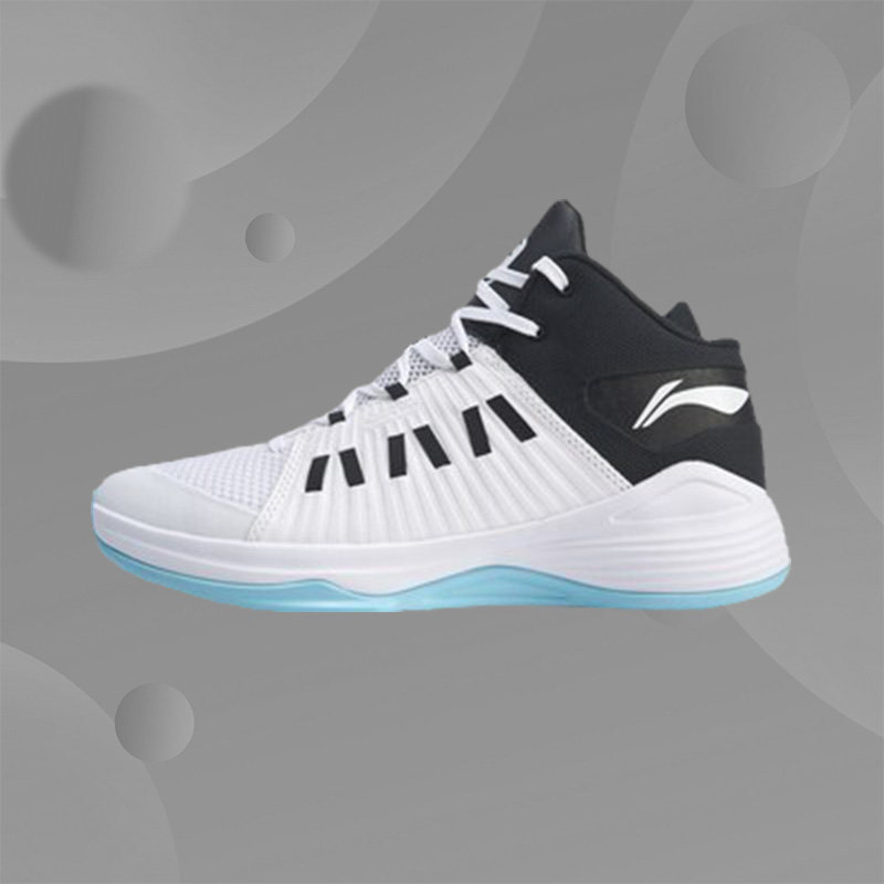 李宁篮球鞋男鞋逸轻秋季新款耐磨防滑透气低帮运动鞋ABPP017