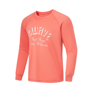 李宁反伍BADFIVE男女同款 T恤ATLT107 速干凉爽宽松长袖