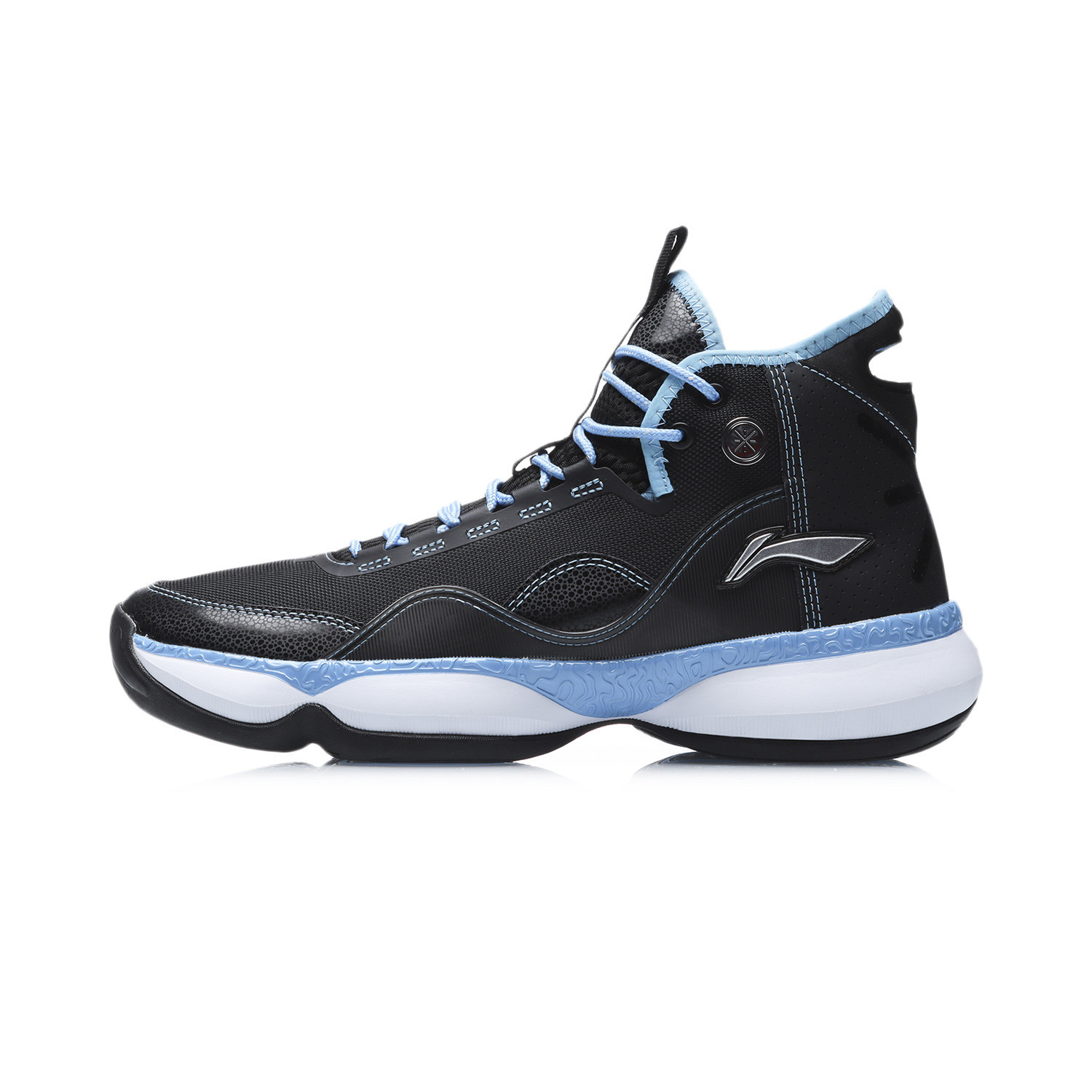 李宁正品21春季韦德系列男子篮球场地鞋高帮时尚运动鞋 ABPR005