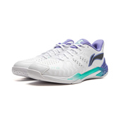 轻量高回弹减震稳定羽毛球专业鞋 李宁正品 运动男女同款 AYZU017