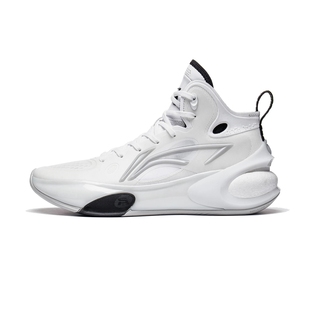 李宁篮球鞋 ABAT043 驭帅17男子2023高回弹耐磨支撑中帮实战比赛鞋