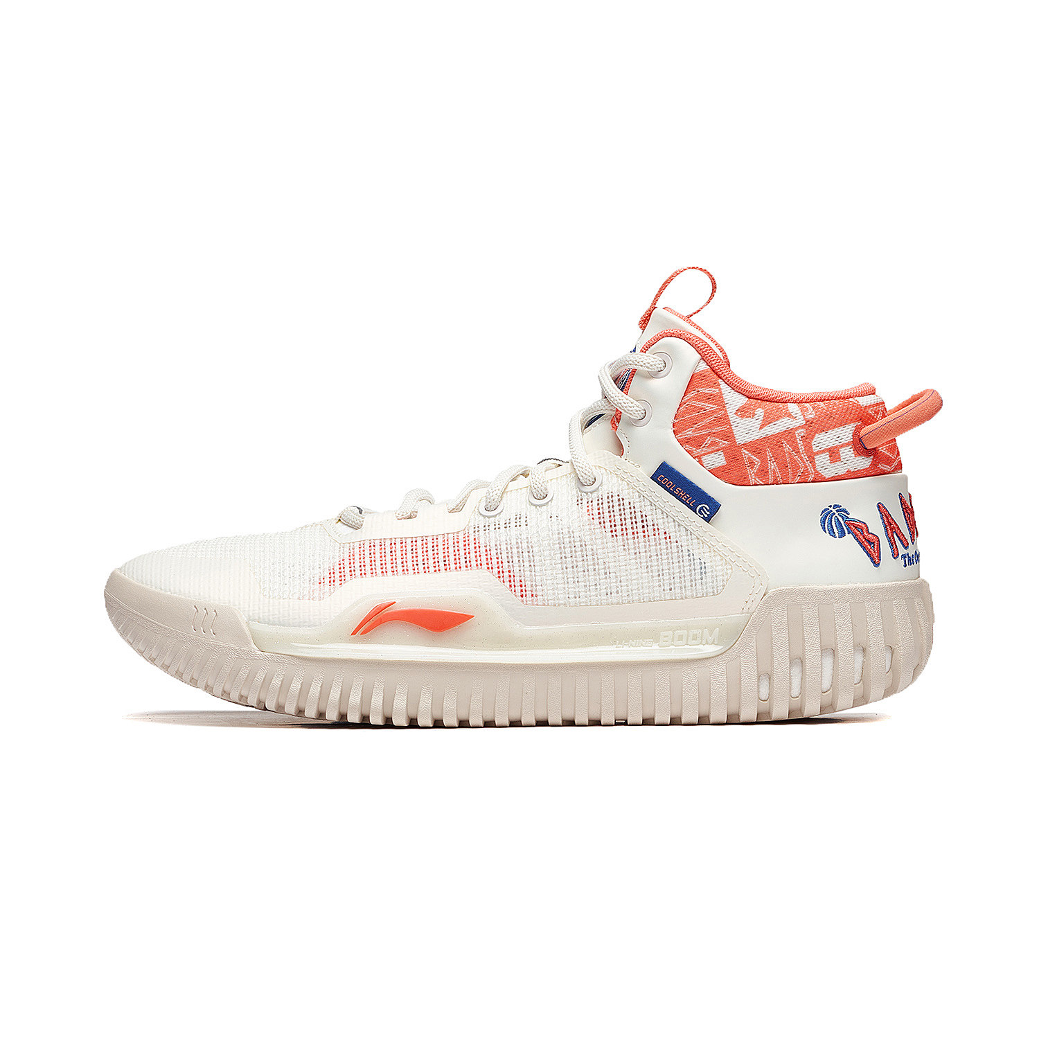 李宁正品反伍BADFIVE反伍3男子䨻丝高回弹中帮篮球外场鞋ABFT005