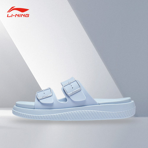 Lining/李宁正品新款CLAP男女潮流轻便防滑运动拖鞋AGAT008
