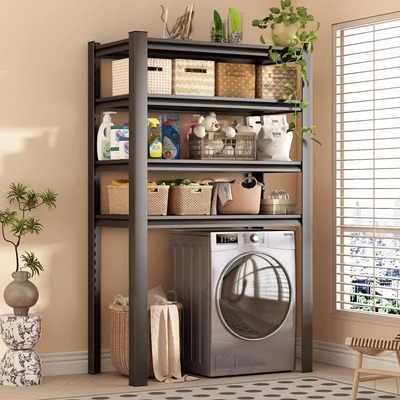 洗衣机架子滚筒翻盖上方置物架