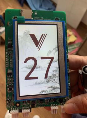 西奥外呼显示板彩屏显示SFTC-HCB-T04.3水墨丹青显示板全新原装现