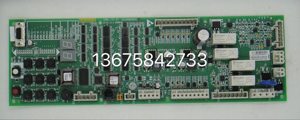 奥的斯电梯配件 SPBC-III GCA26800KX1无机房松闸板 救援板