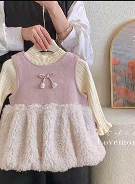 女童秋冬季加厚加绒保暖套装｜+