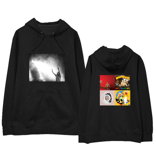 Mac Miller周边连帽卫衣大码宽松时尚外套加绒薄街头男女