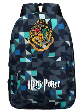 哈利波特Harry Potter书包印花双肩包个性学生书包户外旅行休闲包
