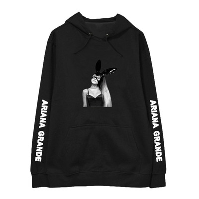 Ariana Grande周边时尚大码连帽卫衣街头外套加绒薄款