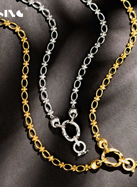 VISING珠宝米奇头百搭链S925万能项链