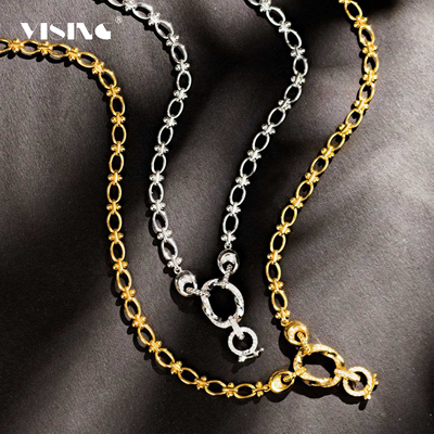 VISING珠宝米奇头百搭链S925万能项链