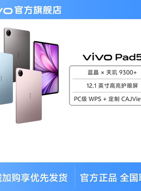 【直播间领红包】vivo Pad5平板电脑8+256版本