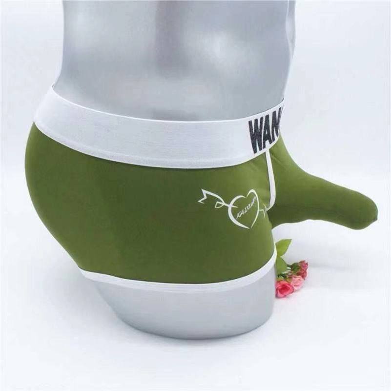 新潮男士jj套内裤头枪弹分离性感大象鼻子囊袋平角裤衩纯棉飞机裤,女士内衣/男士内衣/家居服,男平角内裤,淘宝优惠券,粉丝福利购,淘宝优惠卷