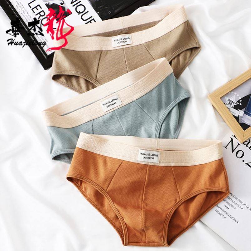 3件装纯棉纯色男士内裤多色中腰潮流透气三角裤青年大叔三角内裤,女士内衣/男士内衣/家居服,男三角内裤,淘宝优惠券,粉丝福利购,淘宝优惠卷