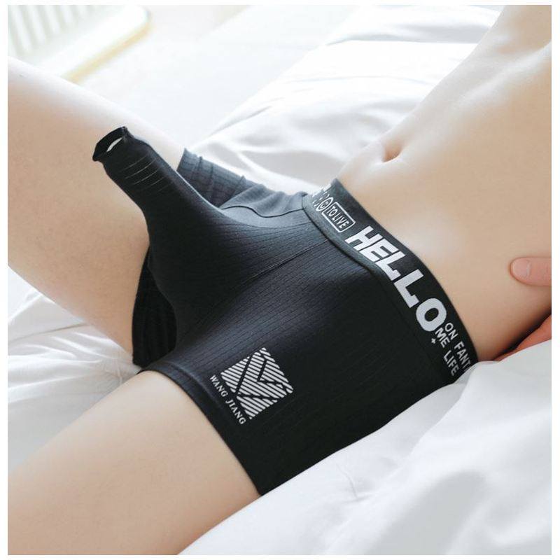 通孔纯棉透气男平角内裤个性枪弹分离象鼻子开口JJ套透气显大,女士内衣/男士内衣/家居服,男平角内裤,淘宝优惠券,粉丝福利购,淘宝优惠卷