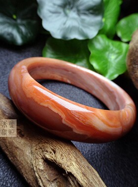 和田玉原矿大圈口手镯