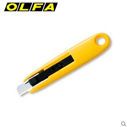 日本爱利华OLFA安全开箱刀SK-7小巧便利安全刀自动回缩安全切割刀