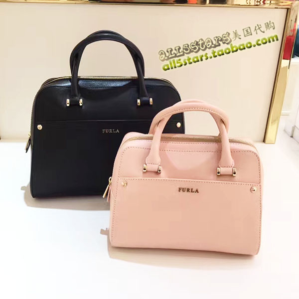 Furla芙拉真皮斜挎单肩贝壳包