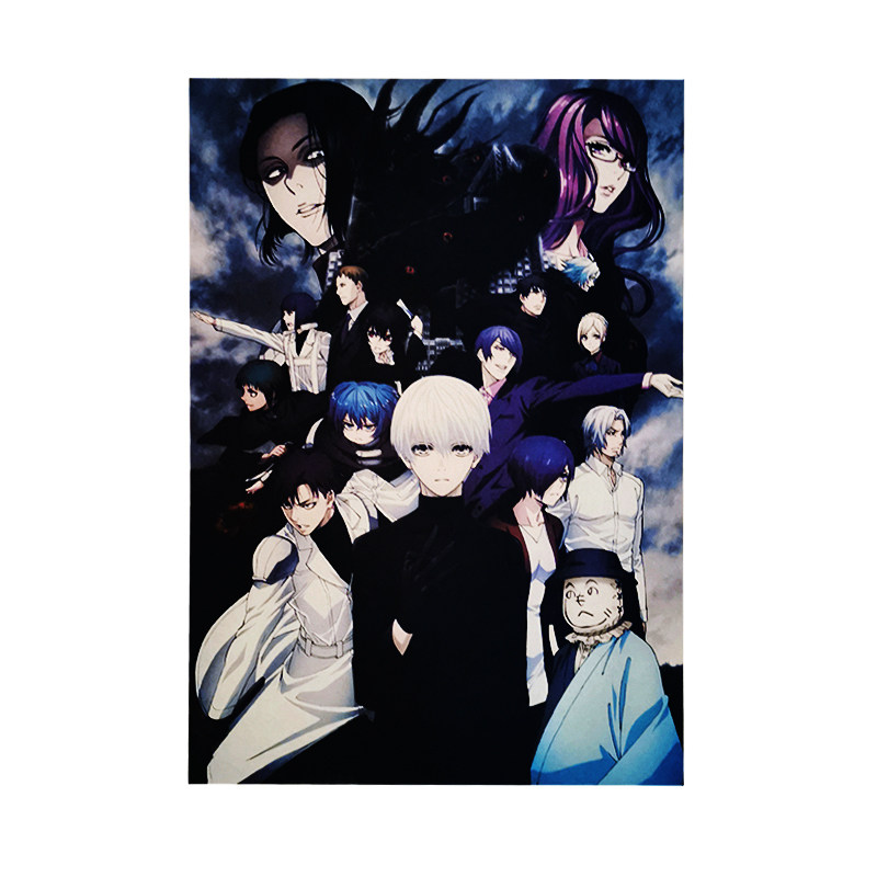 东京食尸鬼02海报纸墙贴宿舍明星人物动漫电影海报卧室挂画壁纸