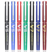 日本PILOT百乐BXC V5可换墨胆墨囊中性笔BX V7签字水笔ins日系