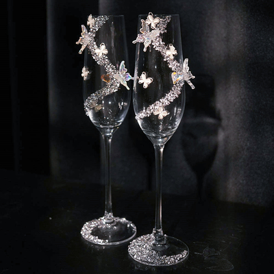 新婚礼物送新娘小众高级轻奢特别的结婚礼物高脚杯礼盒送闺蜜实用