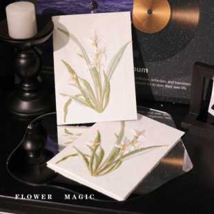 结婚高颜值新款誓言卡新郎新娘宣誓手写发言卡片小清新简洁贺卡