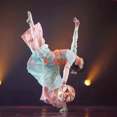 独舞演出服飘逸民族风舞台服艺考剧目表演服 明灯引 新款 古典舞