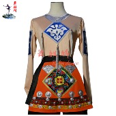 向锦临同款 新款 苗族服装 少数民族舞蹈大赛演出服艺考独女舞服定制