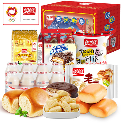 盼盼元梦礼盒小面包鸡味块老面包