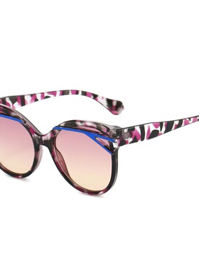 大框猫眼嘻哈优雅太阳眼镜欧美