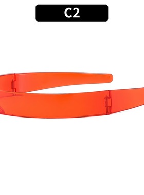 高级感大框时尚蓝色太阳镜跨境